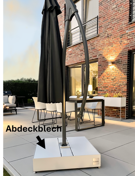 ABDECKBLECH M-BELLA SUNDANCER 600 RAL7035, LICHTGRAU