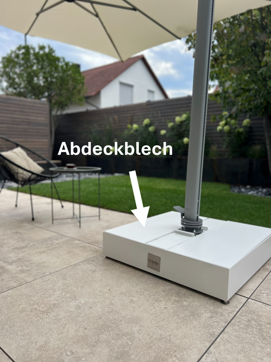 ABDECKBLECH M-BELLA SUNDANCER 600 RAL9016, WEISS